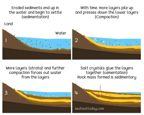 measuring time by sedimentary thickness|level of sedimentation.